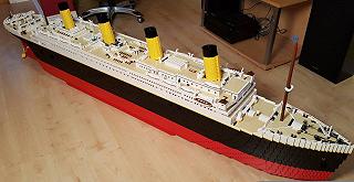 Un nuovo Titanic LEGO è stato varato
