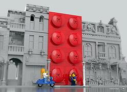Cristiano Grassi scelto da LEGO espone le sue opere alla LEGO House