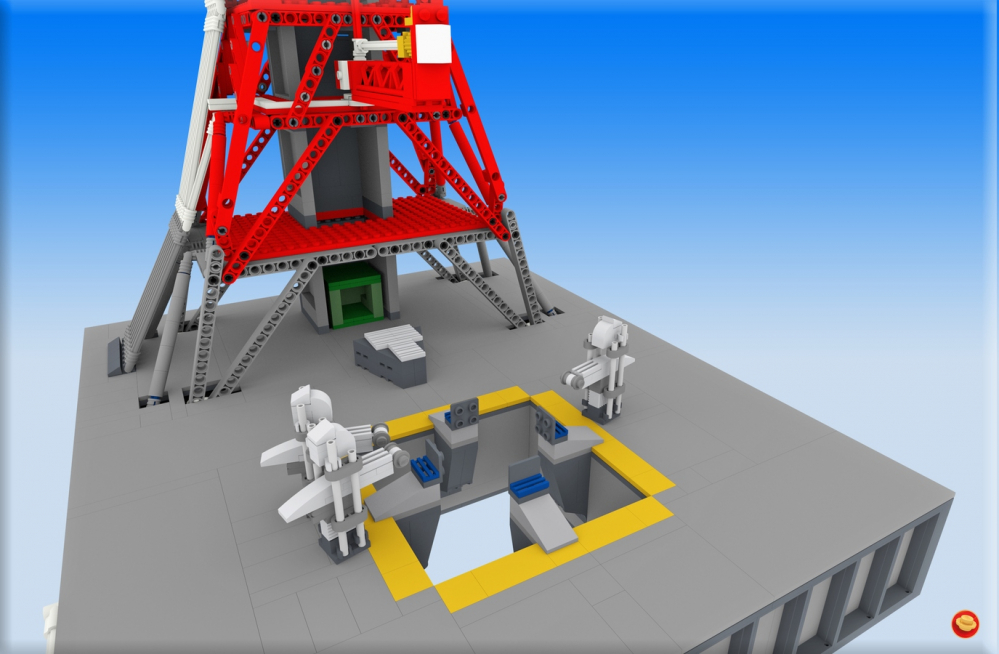 Rampa Di Lancio Saturn V Lego