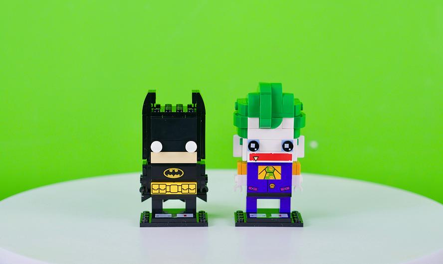 Lego Brickheadz Batman 41585 & Joker 41588