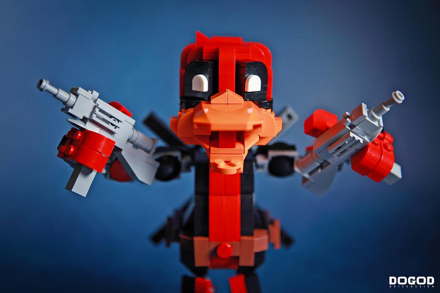 Deadpool The Duck, ma non la minifigure, LEGO