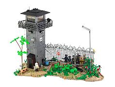 La prigione di The Walking Dead ricreata in LEGO