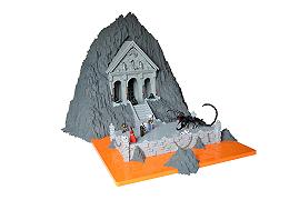 Diorama della Battaglia al Tempio di Dreadmoor LEGO