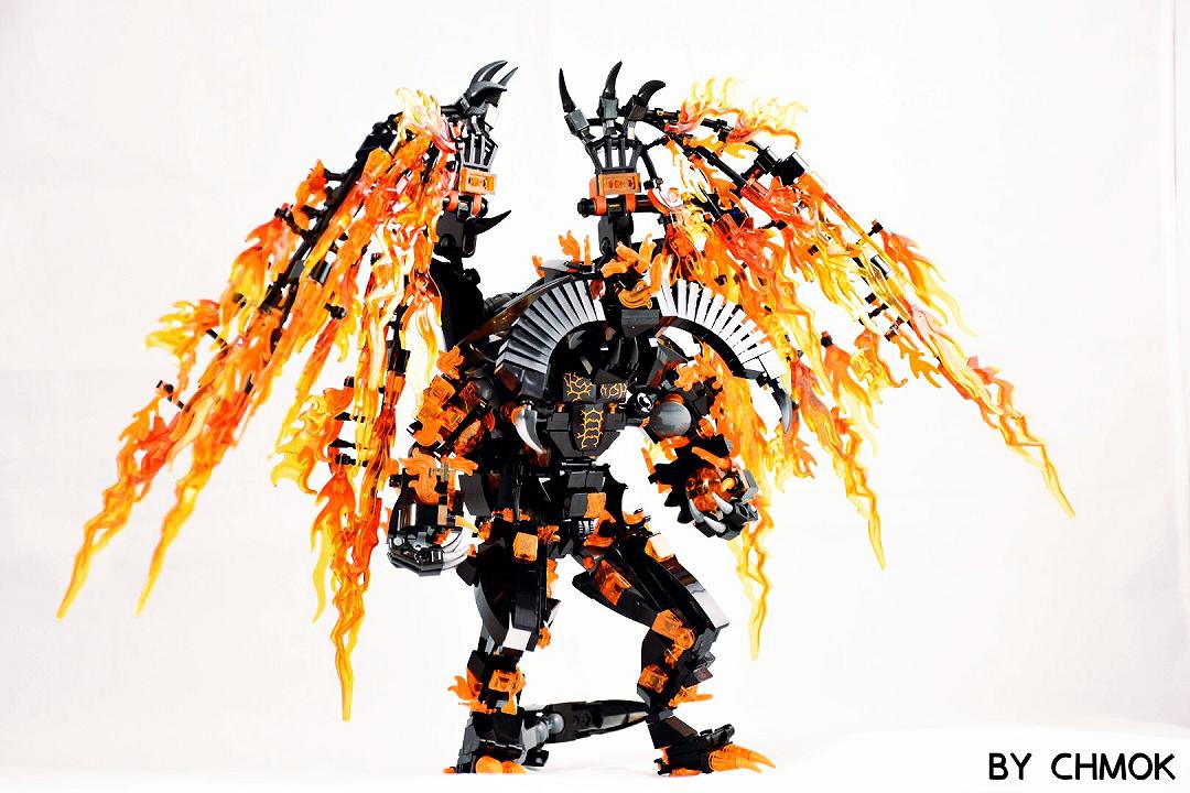 Balrog di Moria in LEGO adatto per le vostre partite a D&D