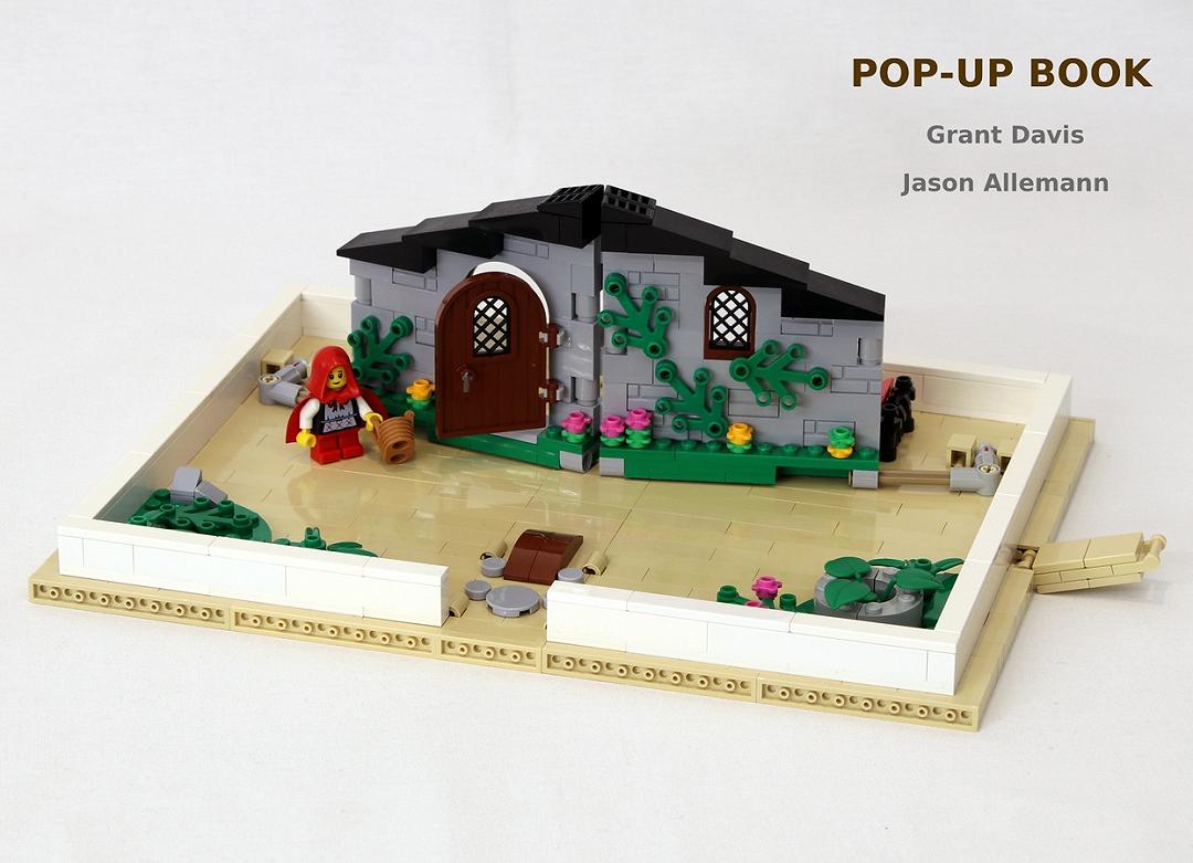 Il libro pop-up di JK Brickworks raggiunge i 10000 voti su LEGO Ideas