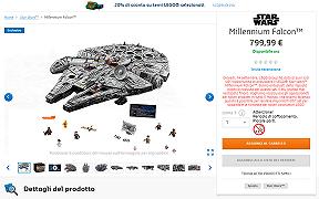 Il Millennium Falcon 75192 nuovamente disponibile sul LEGO Shop