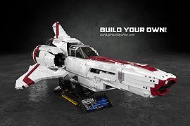 Il Viper Mark II di Battlestar Galactica in formato LEGO UCS