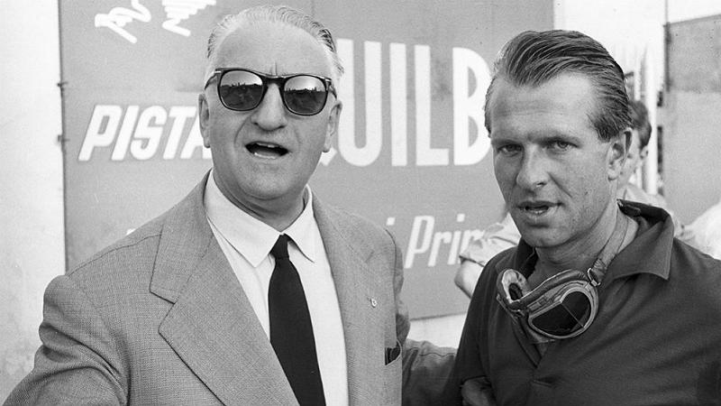 Ferrari: un mito immortale Enzo Ferrari Peter Collins