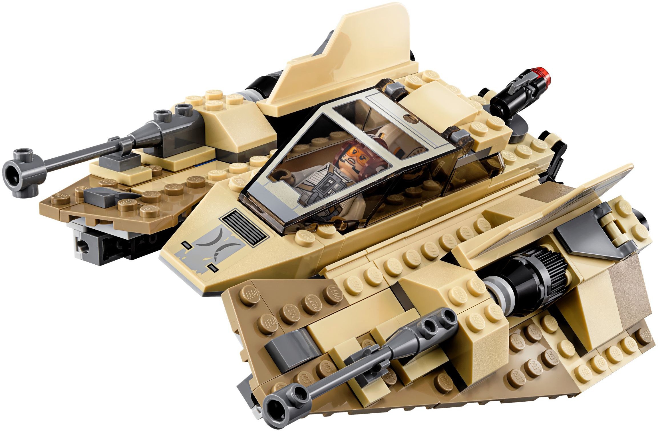 Nuovo set LEGO Star Wars 75204 Sandspeeder da The Last Jedi