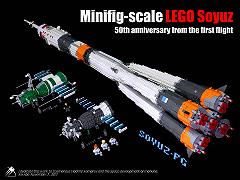 I 50 anni della Soyuz commemorati in LEGO