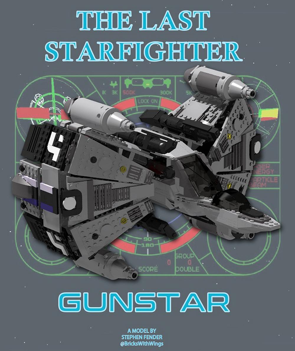 L’astronave Gunstar di Giochi Stellari in LEGO