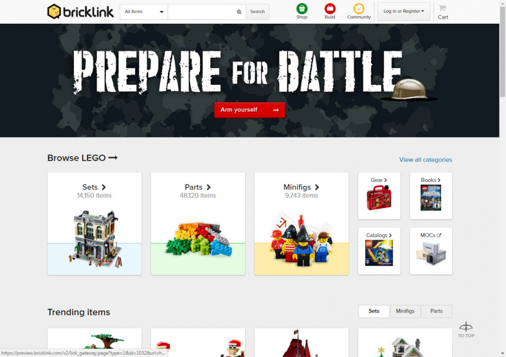 BrickLink venderà i prodotti BrickArms LEGO compatibili