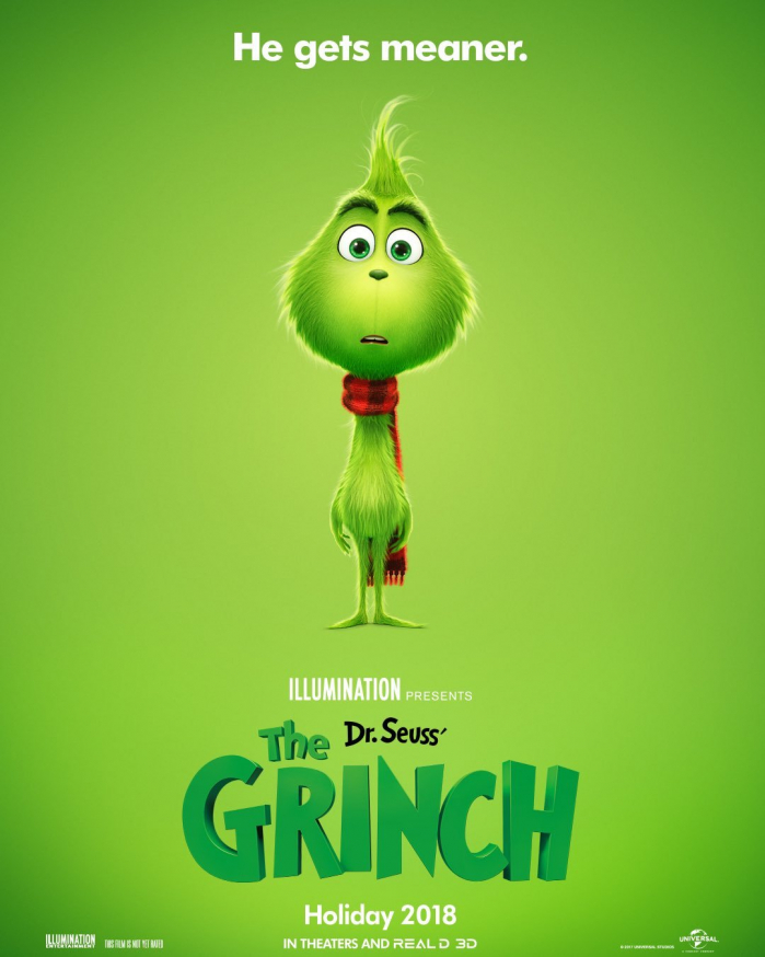 Il Grinch Il Primo Poster Ufficiale Del Nuovo Film Danimazione