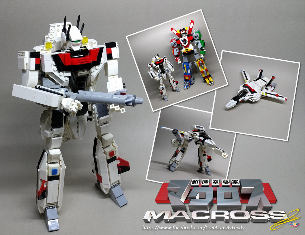 Nuovo progetto LEGO Ideas dal creatore di Voltron legato alla serie Macross