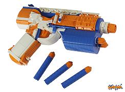 Pistola Nerf LEGO per veri nerd