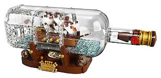 Annunciato ufficialmente il set LEGO Ideas della nave in bottiglia