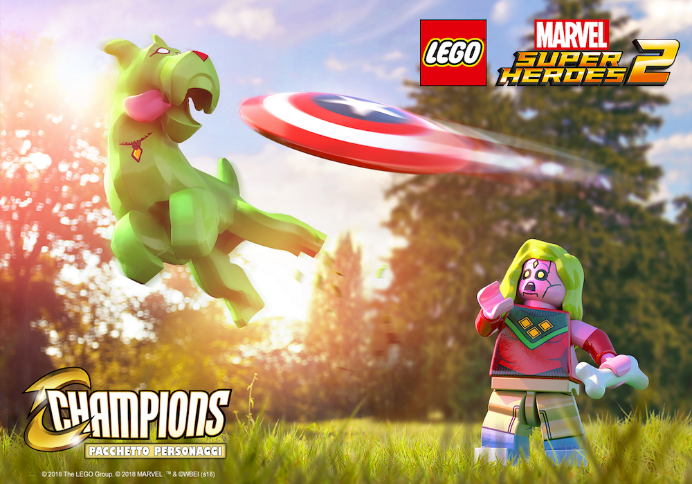 Annunciato il Pacchetto Personaggi “Champions” per LEGO Marvel Super Heroes 2