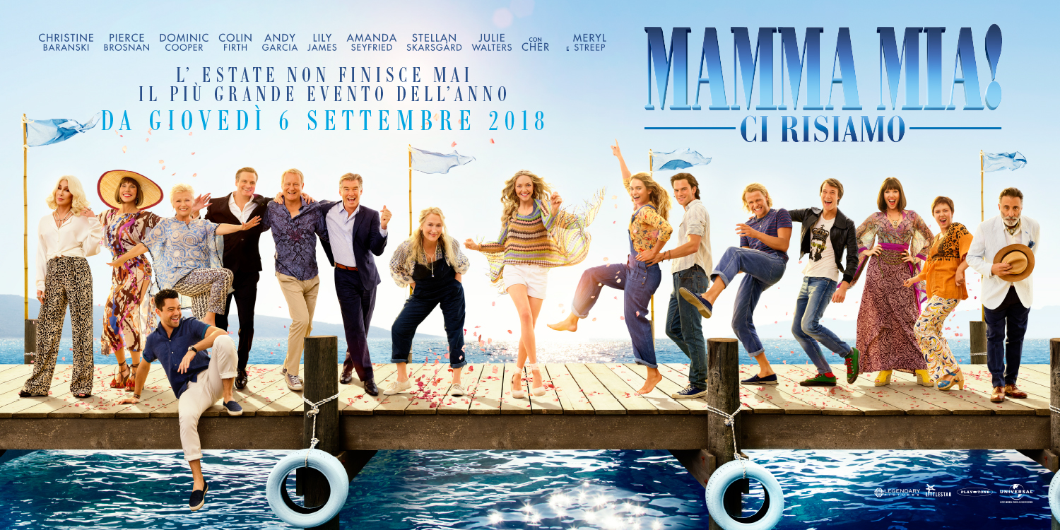 1. "Mamma Mia! Here We Go Again" - The sequel to the hit musical featuring characters with blonde hair - wide 8
