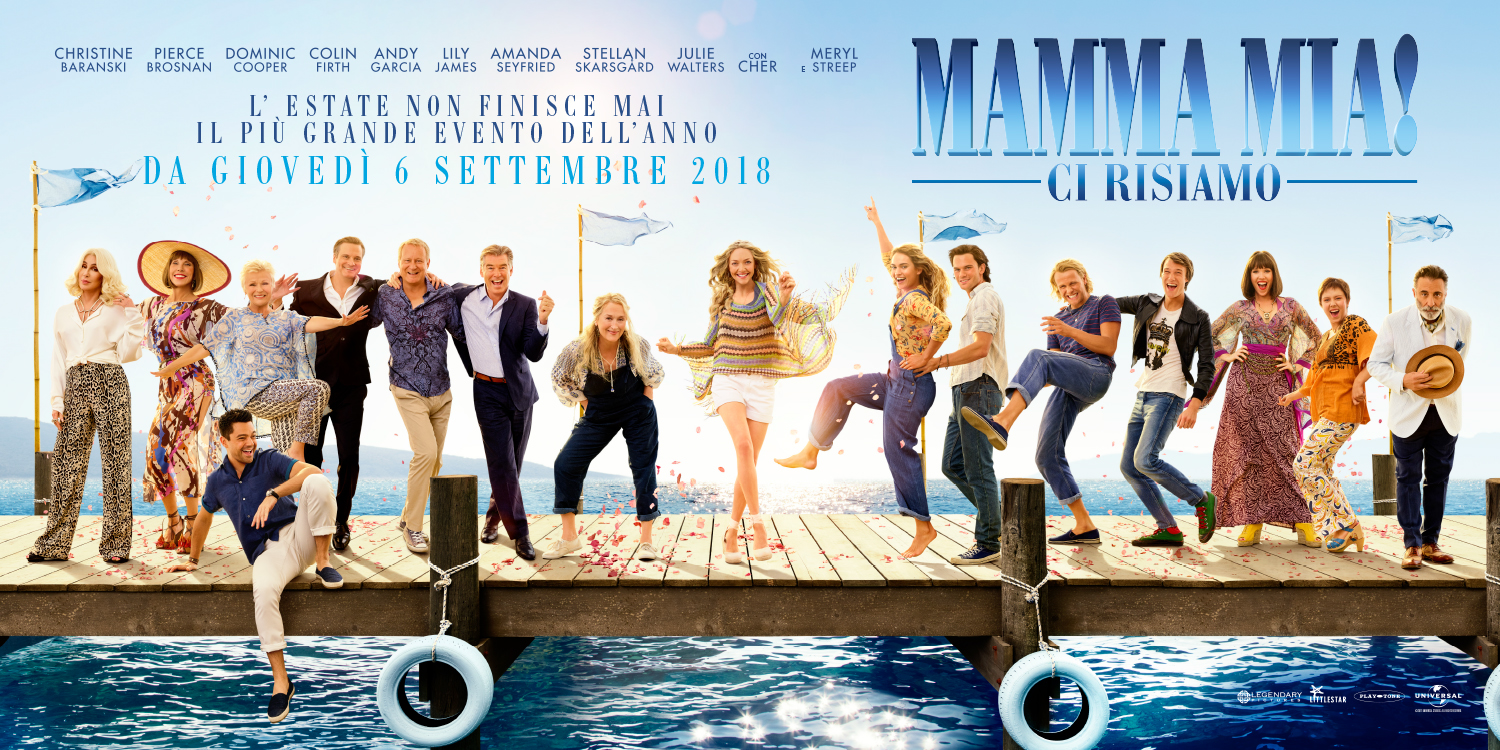 Mamma Mia! Ci risiamo: il primo trailer e poster in italiano