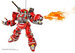 Il nuovo mecha rosso fuoco LEGO di Benjamin