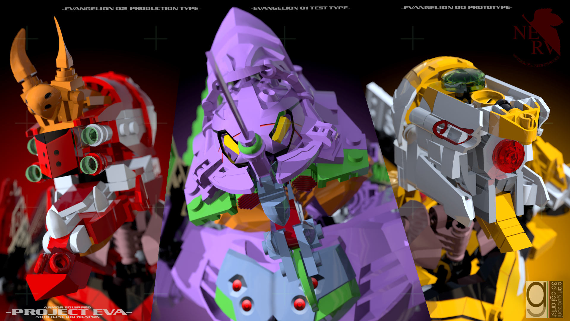 Evangelion Team LEGO