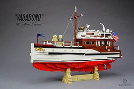 Alla ricerca di balene con la nave MOC LEGO Vagabond