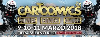 Cartoomics 2018: per i 25 anni tante novità per la fiera Milanese