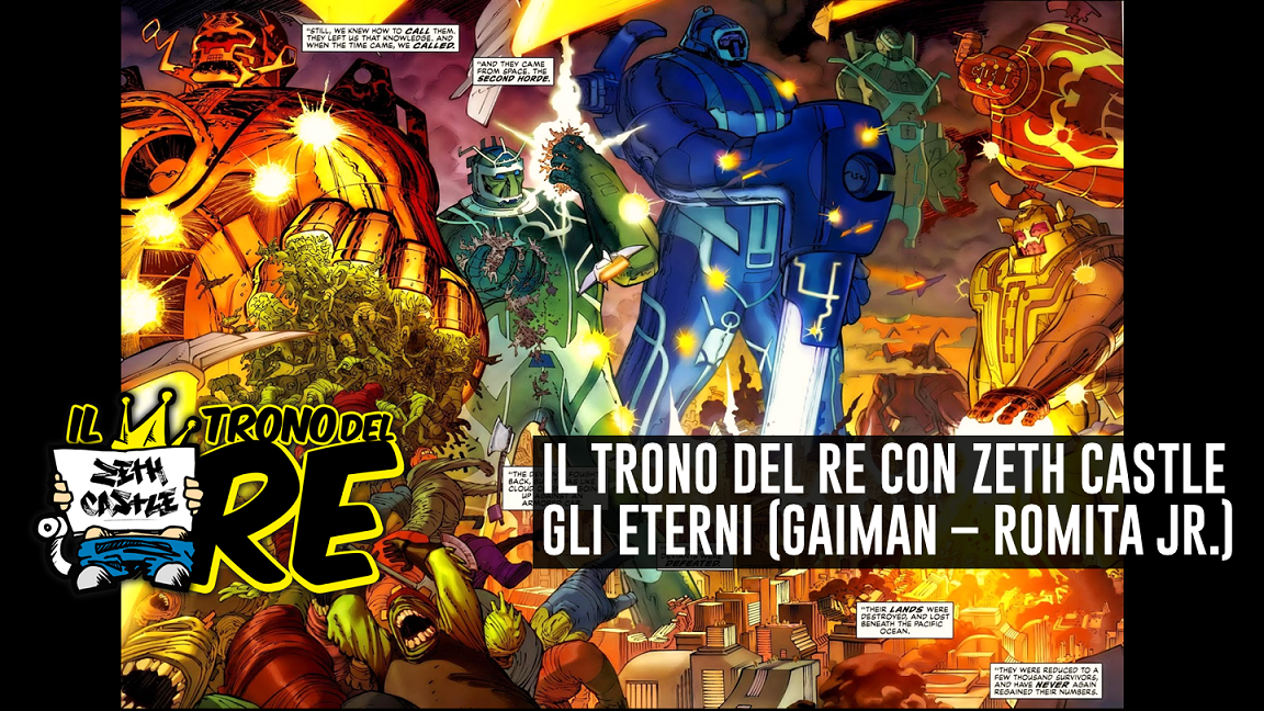 Il Trono Del Re: Gli Eterni (N. Gaiman, J. Romita Jr)