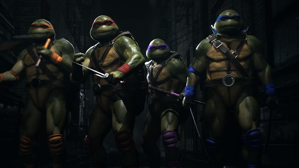 Le Teenage Mutant Ninja Turtles in azione nel nuovo trailer di Injustice 2