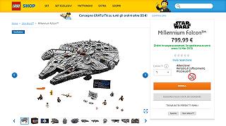 Correte! Il Millennium Falcon 75192 di nuovo disponibile sul LEGO Shop