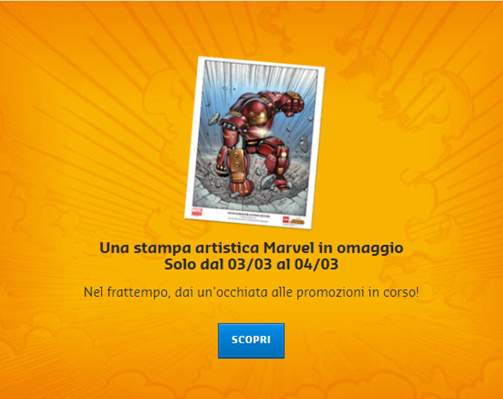 Una gradita sorpresa per chi ordinerà il set 76105 The Hulkbuster: Ultron Edition