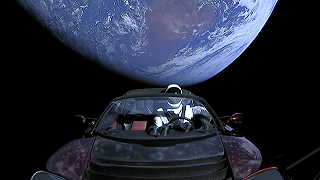 La Tesla di SpaceX seguita in tempo reale