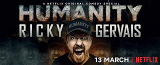 Ricky Gervais: Humanity – rilasciati trailer e locandina