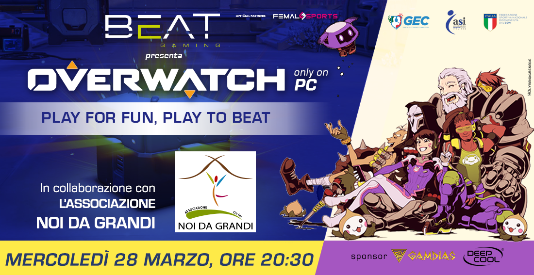 Primo torneo di beneficenza organizzato da Beat Gaming