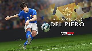 Alessandro Del Piero e Pavel Nedved arrivano in PES 2018