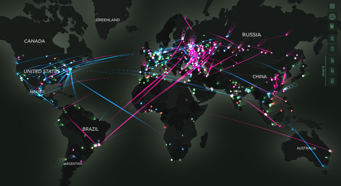 ddos map