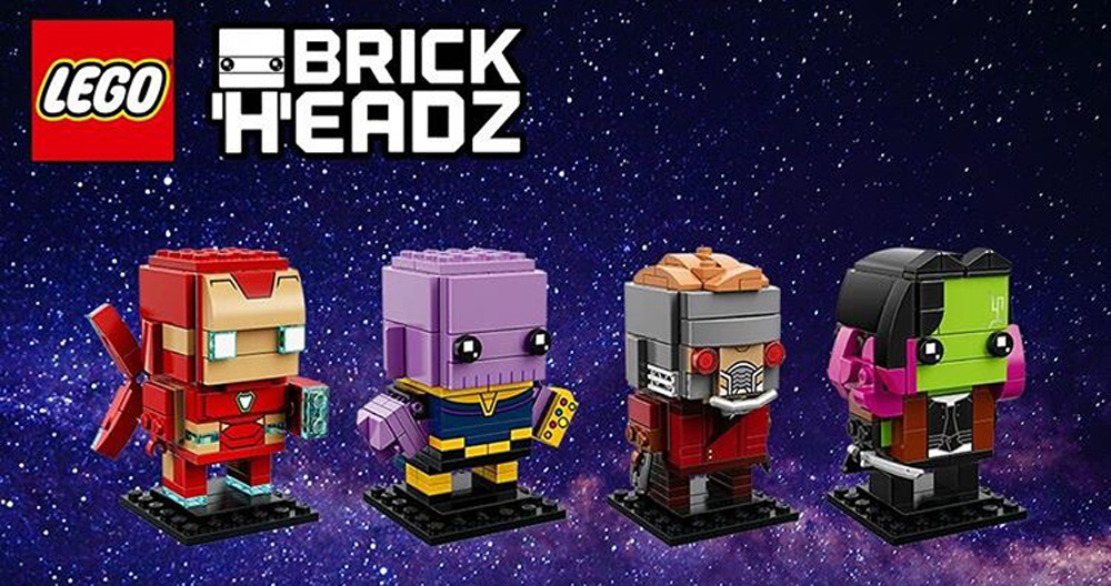 Nuovi set LEGO Brickheadz dedicati al film Avengers Inifinity War
