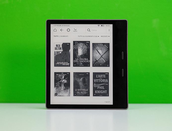 Recensione Kindle Oasis