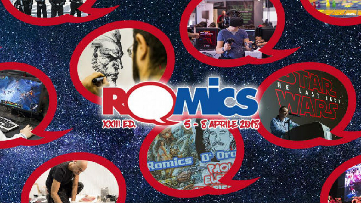 Romics, dal 5 all’8 aprile la XXIII edizione