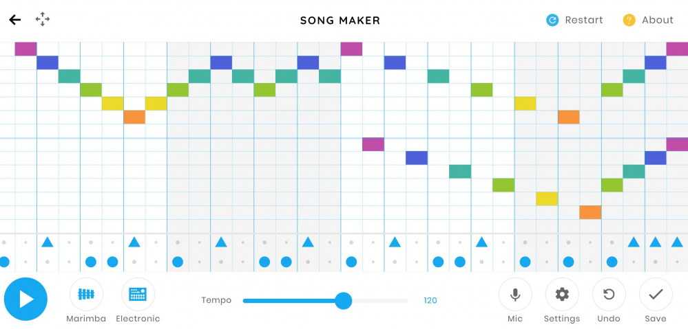 chrome music lab piano