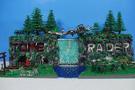 Diorama LEGO basato sul videogame e sul film di Tomb Raider