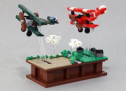 La battaglia aerea di JK Brickworks su LEGO Ideas