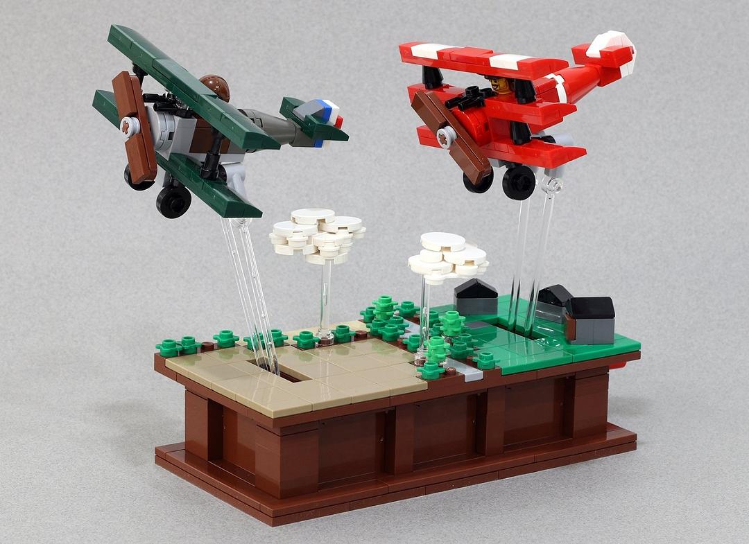 La battaglia aerea di JK Brickworks su LEGO Ideas