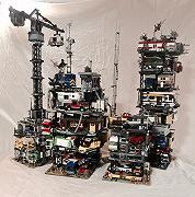 Il diorama LEGO The Stacks tratto dal film Ready Player One