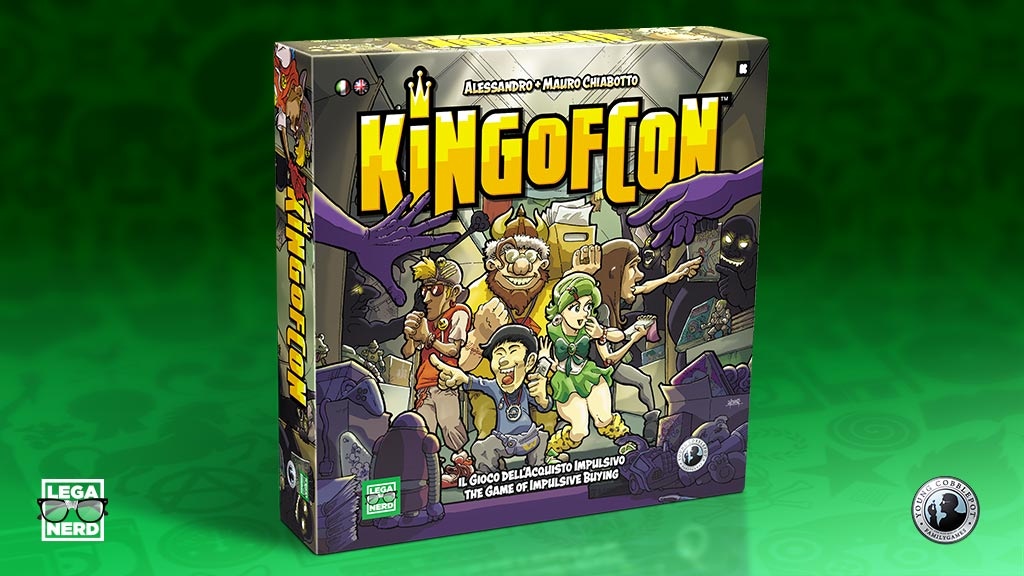 King of Con: da maggio su Kickstarter, provalo a Modena Play e Napoli Comicon