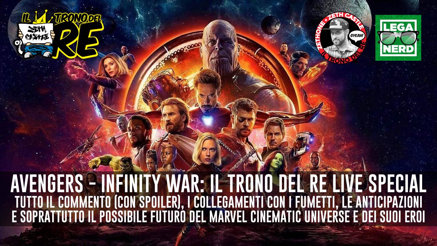 Il Trono del Re: Speciale Avengers Infinity War