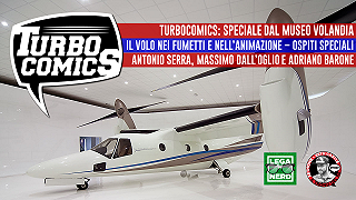 Turbocomics speciale da Volandia: il volo nel mondo dei fumetti con Antonio Serra, Massimo Dall’Oglio e Adriano Barone