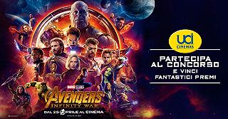 Vinci con UCI Cinemas e Avengers Infinity War