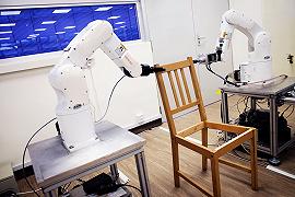 Intelligenza artificiale e braccia robotiche superano una delle sfide dell’essere umano: montare un mobile Ikea