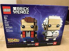 [AGGIORNATO] Brickheadz di Ritorno al Futuro in vendita in uno store americano